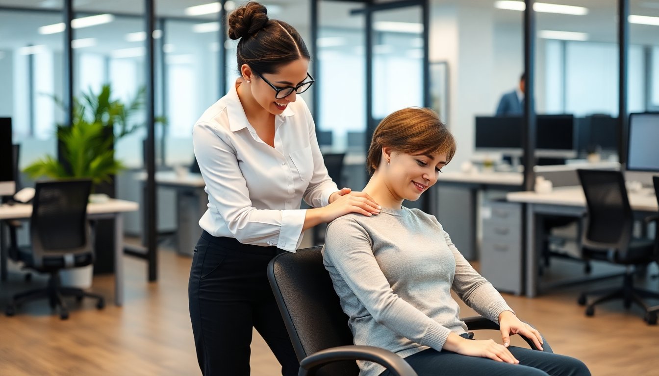 Massage en Entreprise